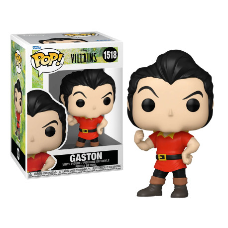 Funko Pop! N°1518 : Gaston, le vilain emblématique de La Belle et la Bête, capture la grandeur et la cruauté du personnage