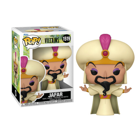 Funko Pop! N°1519 : Jafar, le maître de la magie noire de Aladdin, apporte son charme à votre collection Disney Villains.