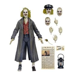 Ultimate Beetlejuice de NECA : la figurine Tour Guide The Bio-Exorcist de 18 cm capture l'excentricité de Beetlejuice