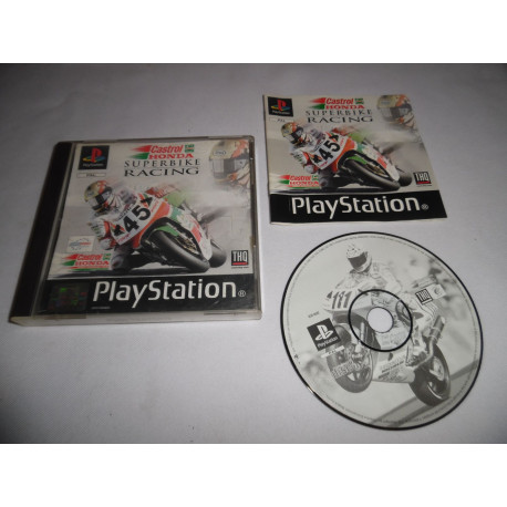 Jeu Playstation - Castrol Honda Superbike Racing - PS1