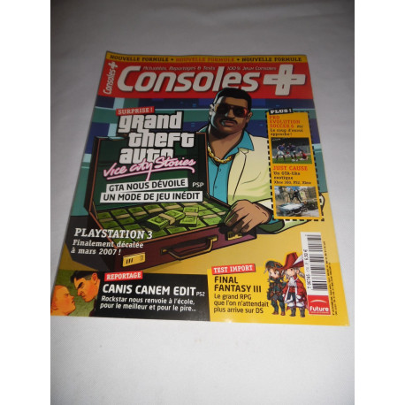 Magazine - Consoles + - n° 176 - Grand Theft Auto Vice City