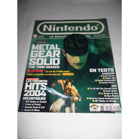 Magazine - Nintendo Le Magazine Officiel - n° 20 - Metal Gear Solid