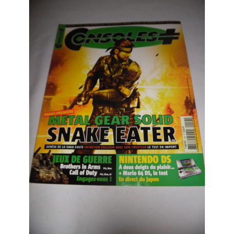 Magazine - Consoles + - n° 156 - Metal Gear Solid Snake Eater