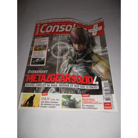 Magazine - Consoles + - n° 195 - Metal Gear Solid 4