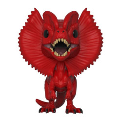 Figurine - Pop! Movies - Jurassic Park - Dilophosaurus (Red) - N° 550 - Funko