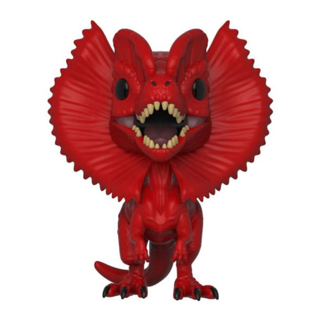 Figurine - Pop! Movies - Jurassic Park - Dilophosaurus (Red) - N° 550 - Funko