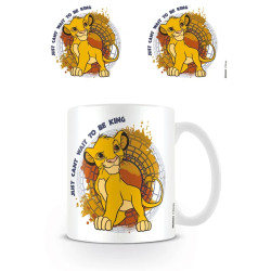 Mug / Tasse - Disney - Le Roi Lion - Just can't wait ot be King - 310 ml - Pyramid International