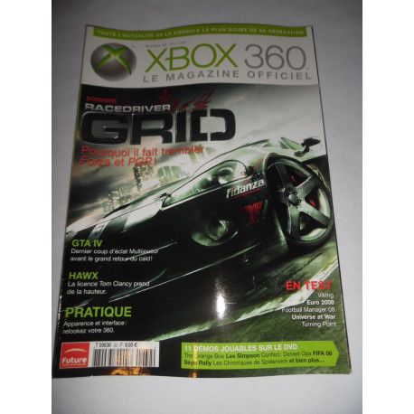 Magazine - Xbox 360 Le Magazine Officiel - n° 32 - Racedriver Grid