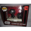 Figurine - Pop! Star Wars - Darkside - Kylo Ren avec Dark Vador Casque - N° 739 - Funko