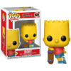 Figurine Funko Pop! TV Bart Simpson - N° 1652 : l'icône rebelle des Simpson en version vinyle