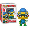 Figurine Funko Pop! TV Fallout Boy (Milhouse) - N° 1655 : l'alter ego super-héros de Milhouse dans sa tenue de Fallout Boy