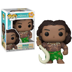 Figurine Funko Pop! Disney Maui - N° 1547 : l'irrésistible demi-dieu Maui de Vaiana 2 en version vinyle détaillée