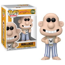 Figurine Funko Pop! Animation Wallace en pyjama - N° 1744 : retrouvez Wallace en pyjama, sorti de l'univers Wallace & Gromit