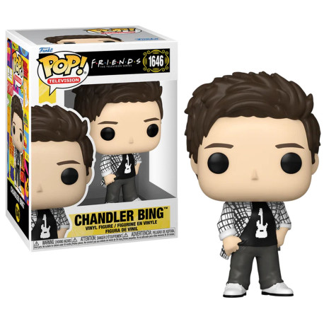 Figurine Funko Pop! TV Chandler Bing (College) - N° 1646 : revivez les années universitaires de Chandler avec cette figurine