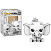 Figurine Funko Pop! Dumbo (Dessin) N° 1524 : Dumbo dans un style artistique, un must-have pour les fans de Disney