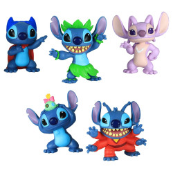 Pack 5 Figurines - Disney - Lilo & Stitch - Just Play