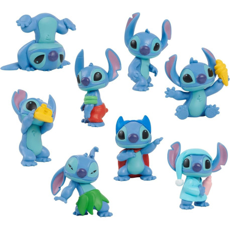 Pack 8 Figurines - Disney - Lilo & Stitch - Just Play