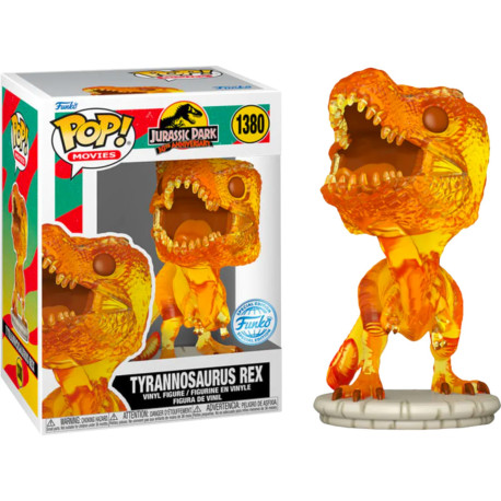 Figurine Funko Pop! T-Rex N° 1380 : le redoutable Tyrannosaure Rex de Jurassic Park en version Funko Pop!