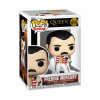 Funko Pop! Freddie Mercury N° 414 : Freddie Mercury, icône de Queen, dans sa cape royale.