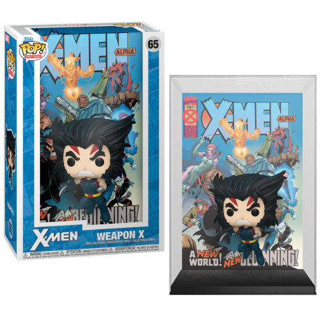 Figurine Pop! Comic Covers Weapon X N°65 : Revivez l'histoire avec Weapon X en couverture de comics Pop! Funko N°65.