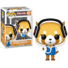 Figurine Pop! Aggretsuko N°97 : Aggretsuko avec écouteurs, prête à écouter ses morceaux préférés en figurine Funko Pop!