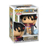 Pop! One Piece N°1620 : Luffy dans une pose dynamique, prêt à délivrer son uppercut. Un must-have pour tout fan de Funko Pop!