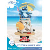 Figurine - Disney - D-Stage 126 - Stitch Summer Vibe 16 cm - Beast Kingdom Toys