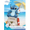 Figurine - Disney - D-Stage 126 - Stitch Summer Vibe 16 cm - Beast Kingdom Toys