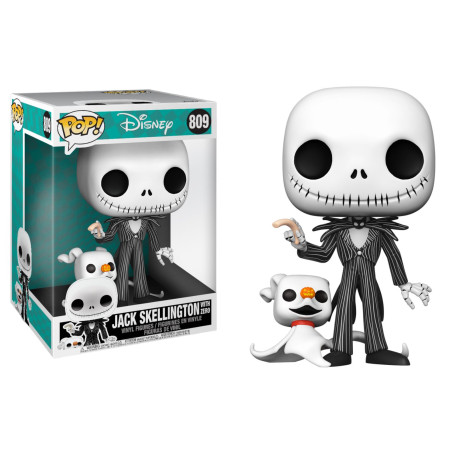 Figurine - Pop! Disney - L'Etrange Noël de Mr Jack - Jack 25 cm - N° 809 - Funko