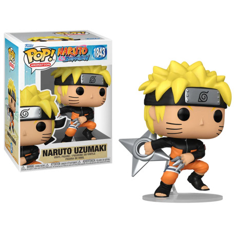 Naruto Uzumaki en Funko Pop! N°1843 : l’emblématique ninja de Konoha pour votre collection Naruto Shippuden !