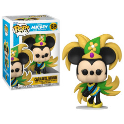 Carnaval Minnie en Funko Pop! N°1539 : Minnie rayonne dans une tenue festive et colorée !