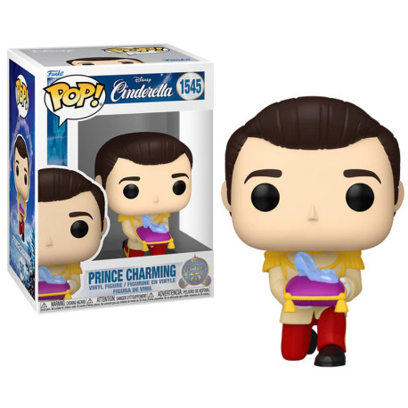 Prince Charmant en Funko Pop! N°1545 : l’élégant héros de Cendrillon rejoint votre collection Disney !