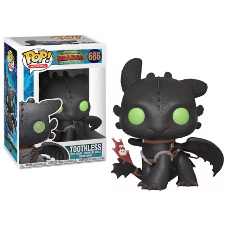 Figurine - Pop! Animation - Dragons 3 - Krokmou - N° 686 - Funko