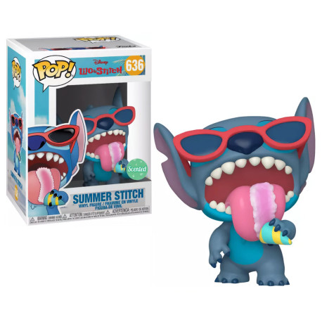 Figurine - Pop! Disney - Lilo & Stitch - Summer Stitch - N° 636 - Funko