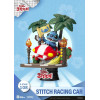 Figurine - Disney - D-Stage 108 - Stitch Racing Car 14 cm - Beast Kingdom Toys