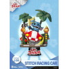 Figurine - Disney - D-Stage 108 - Stitch Racing Car 14 cm - Beast Kingdom Toys