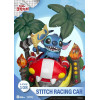 Figurine - Disney - D-Stage 108 - Stitch Racing Car 14 cm - Beast Kingdom Toys