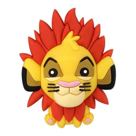 Magnet - Disney - Le Roi Lion - Simba - 3D - Monogram