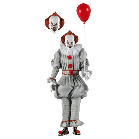 Figurine - Ça / It - Retro Pennywise (2017) Clothed - NECA