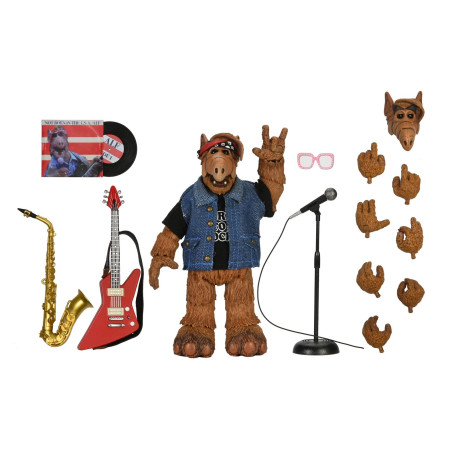 Figurine - Alf - Ultimate Alf Born to Rock - 15 cm - NECA