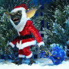 Figurine - Gremlins - Santa Stripe & Gizmo - 18 cm - NECA