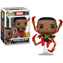 Figurine - Pop! Marvel - Spider-Man Comics - Miles Morales Iron Spider (Chase) - N° 1448 - Funko