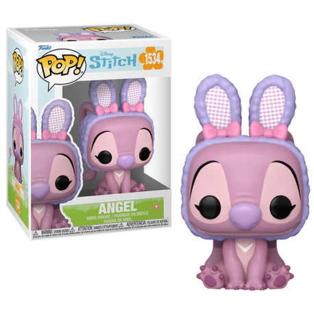 Figurine - Pop! Disney - Lilo & Stitch - Angel (Paques) - N° 1534 - Funko