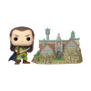 Figurine - Pop! Town - Le Seigneur des Anneaux - Elrond & Fondcombe - N° 1747 - Funko