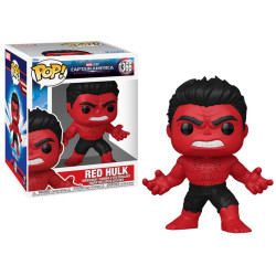 Figurine - Pop! Marvel - Captain America Brave New World - Hulk rouge - N° 1366 - Funko