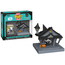 Figurine - Bitty Pop! Towns - Disney - L'Étrange Noël de Mr Jack - Jack Skellington et Maison - Funko