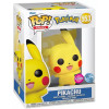 Figurine - Pop! Games - Pokémon - Pikachu (Flocked) - N° 553 - Funko