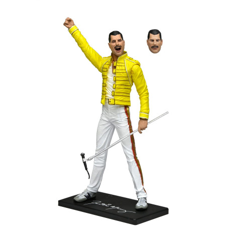 Figurine - Queen - Freddie Mercury Yellow Jacket - NECA