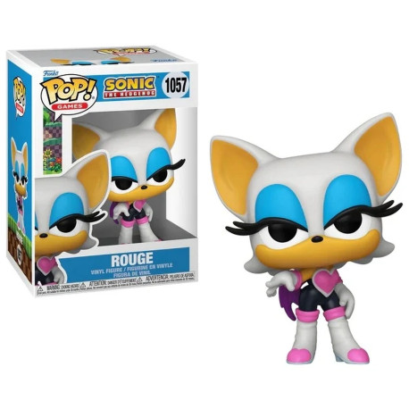 Funko Pop! Rouge : L'agent secret la plus élégante de l'univers Sonic