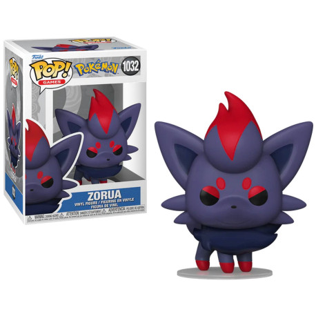 Figurine - Pop! Games - Pokémon - Zorua - N° 1032 - Funko